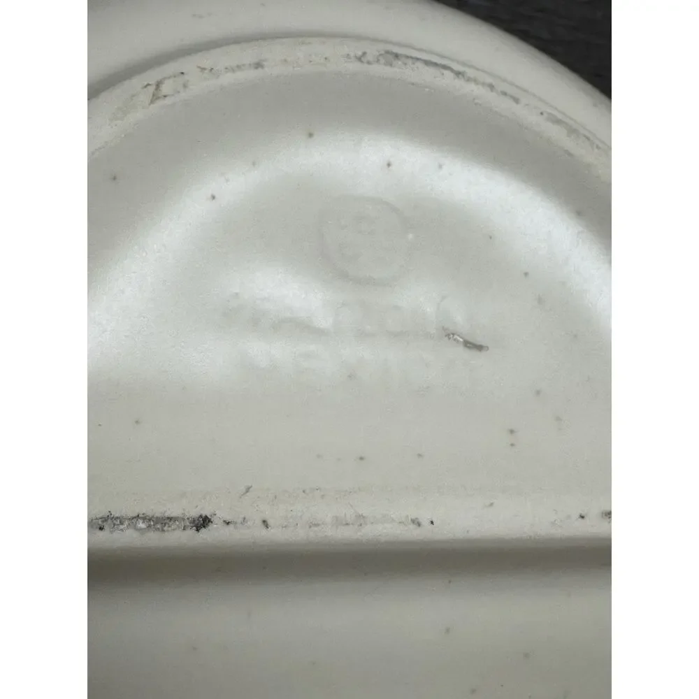 Pfaltzgraff Jamberry Cream Grapes Berries AOP 10in Oval Divided Serving Platter